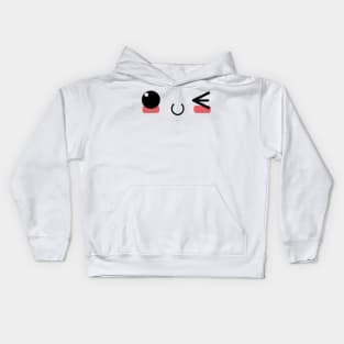 Kawaii Faces Kids Hoodie